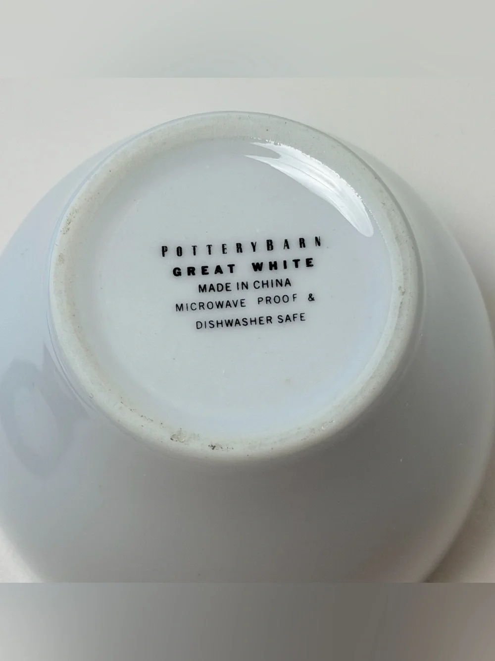Pottery Barn covered Sugar Bowl Great White Lidded Large Durable Ceramic